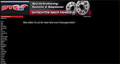 Desktop Screenshot of dtsline.spurverbreiterung.de